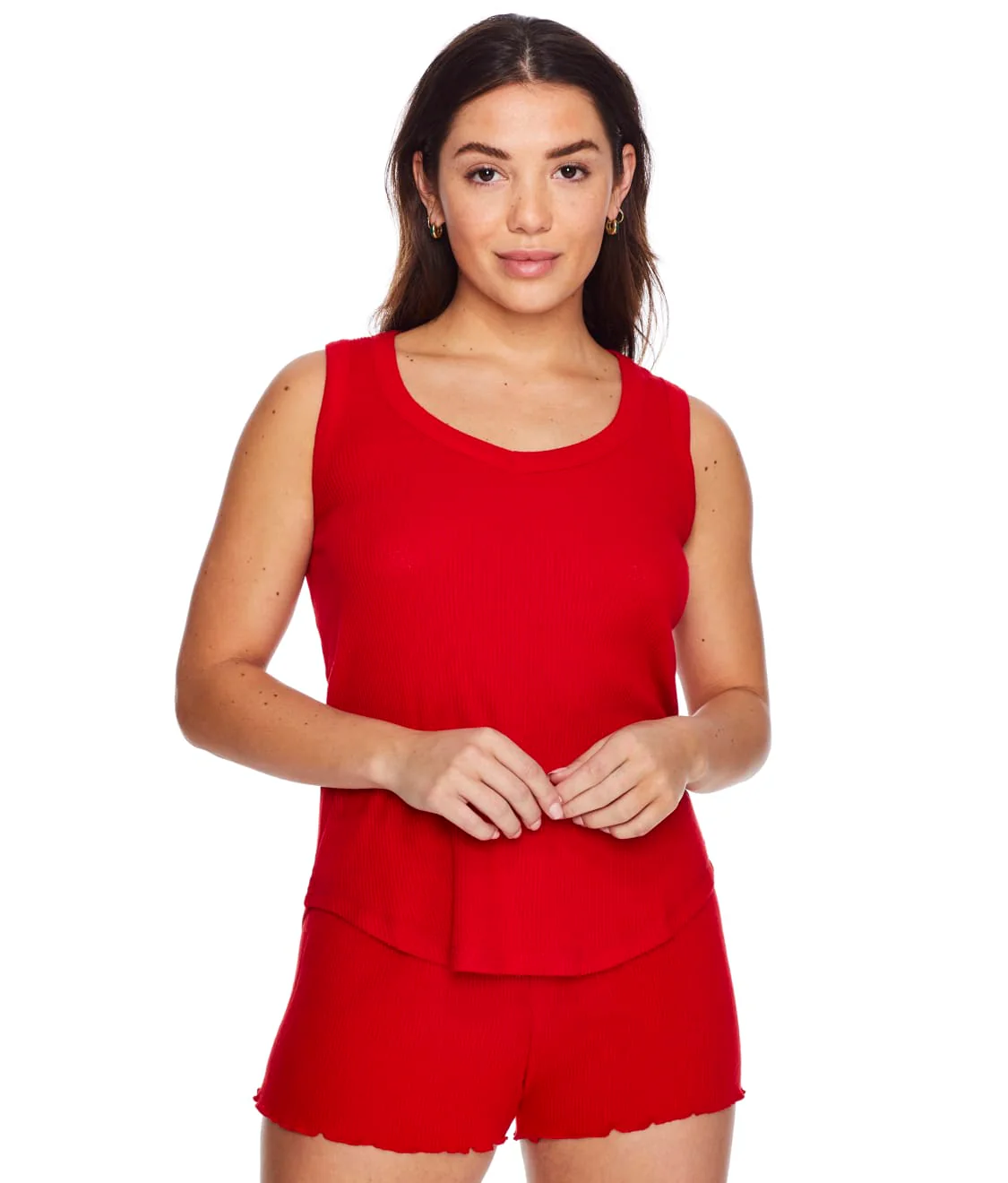 Textured Essentials Ribbed Knit Shorts - Image 10