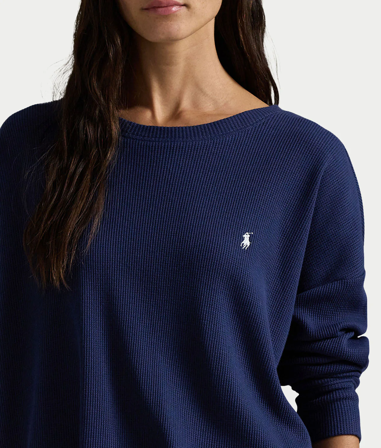 Club Waffle Knit Long Sleeve Pajama Set - Image 10