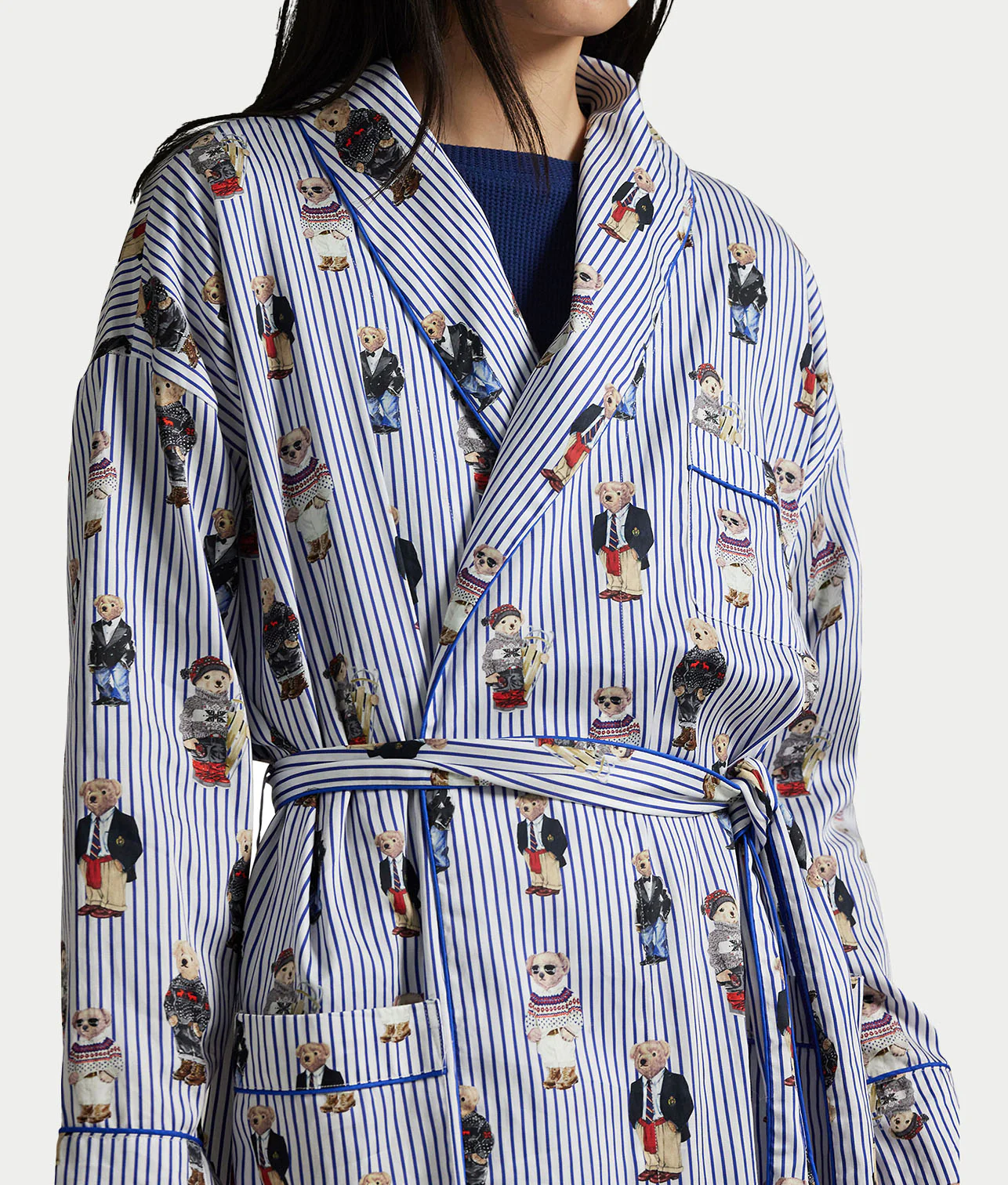Heritage Polo Bear Woven Robe - Image 10