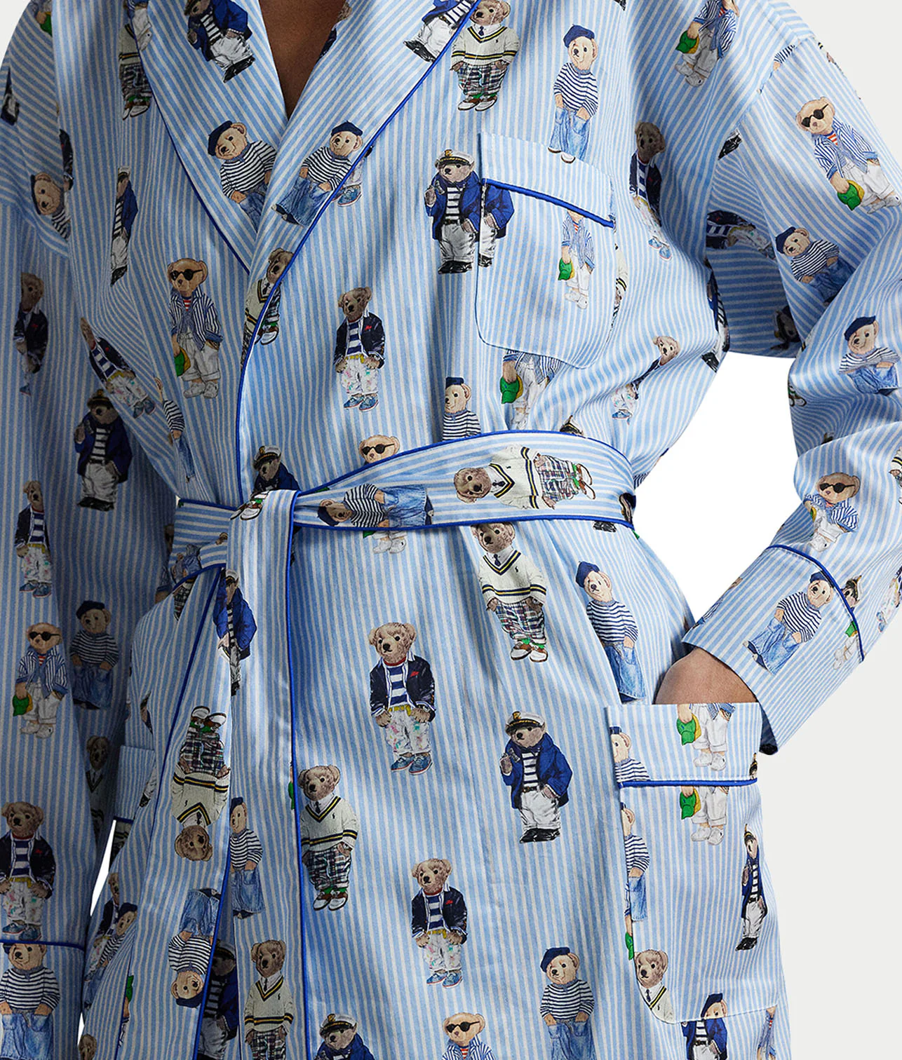 Heritage Polo Bear Woven Robe - Image 15