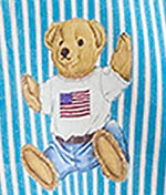 Heritage Polo Bear Woven Robe - Image 6