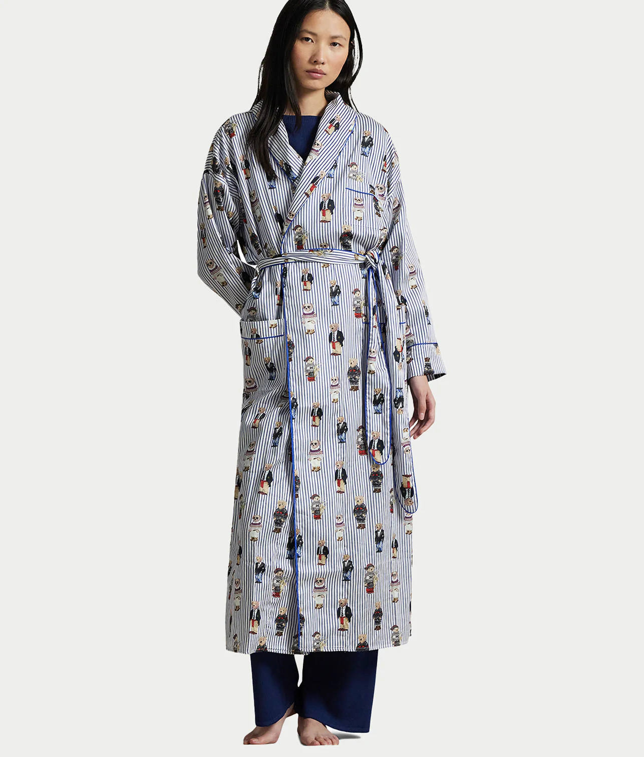 Heritage Polo Bear Woven Robe - Image 7