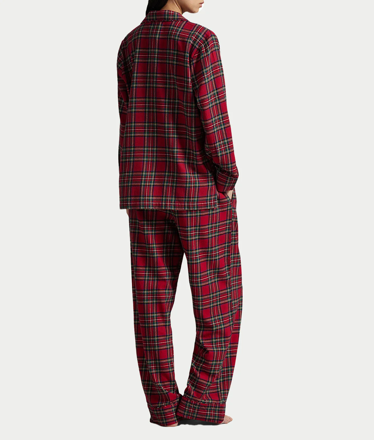Madison Plaid Flannel Pajama Set - Image 12