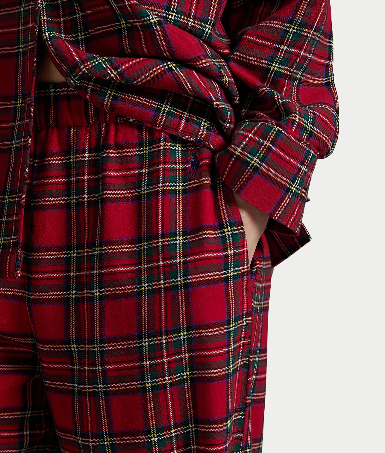 Madison Plaid Flannel Pajama Set - Image 14