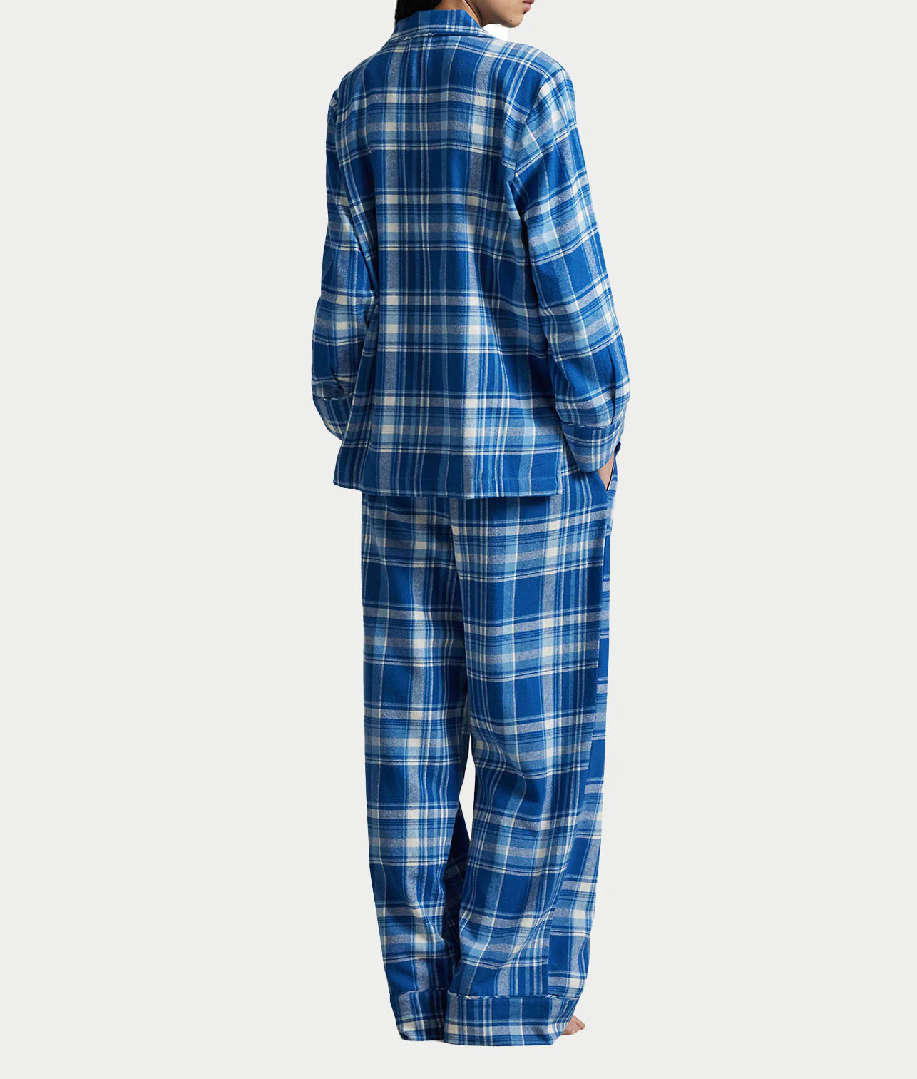 Madison Plaid Flannel Pajama Set - Image 7