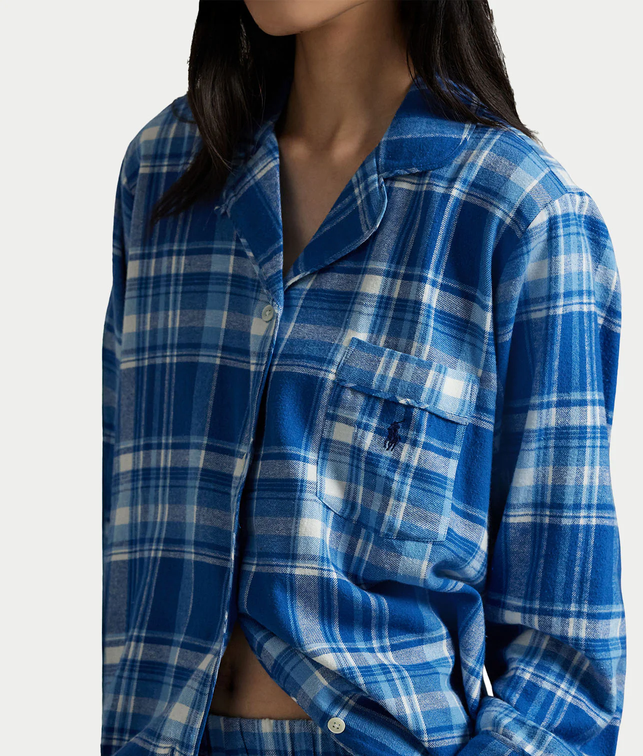 Madison Plaid Flannel Pajama Set - Image 8