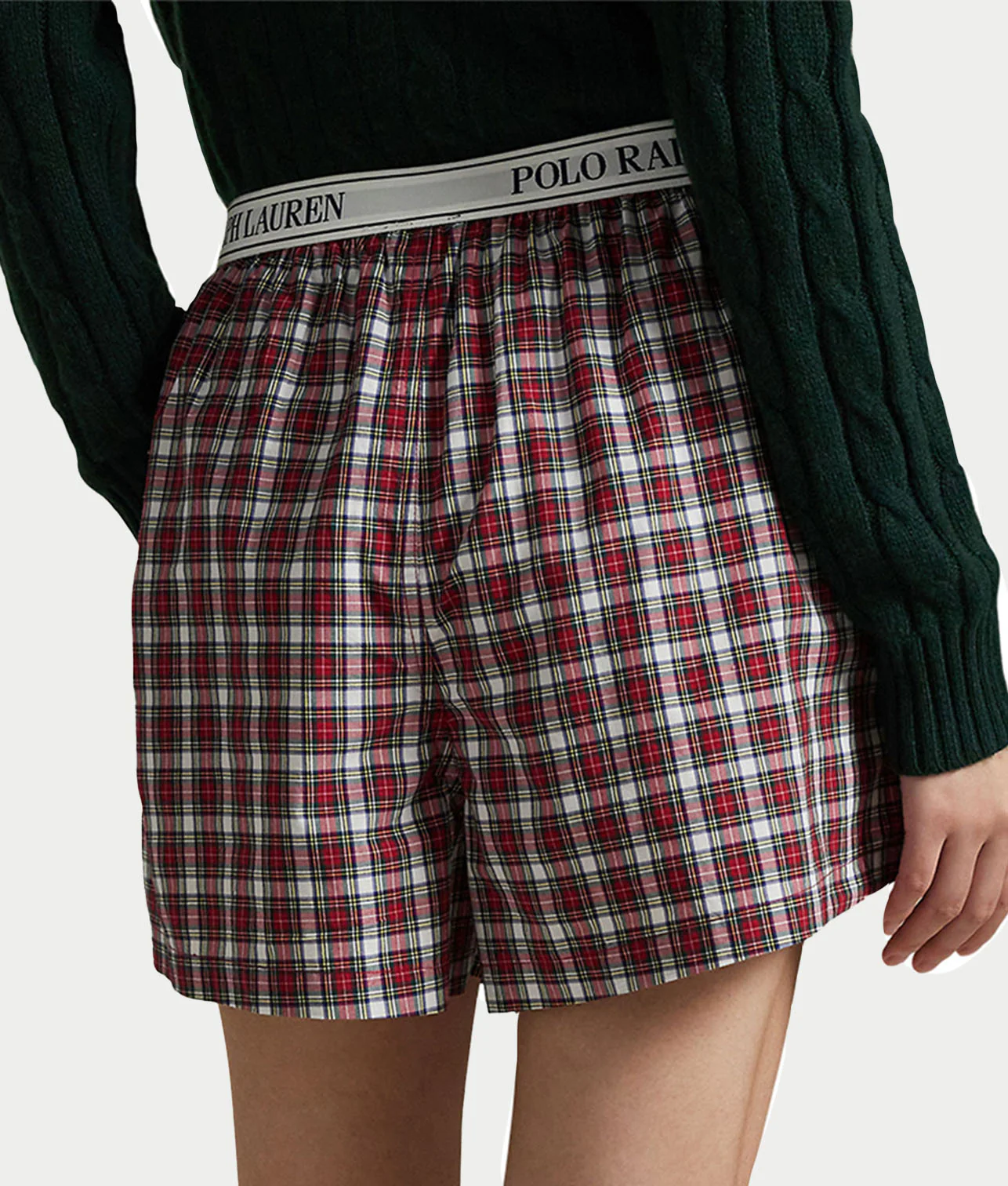 Plaid Woven Boxer - Image 2