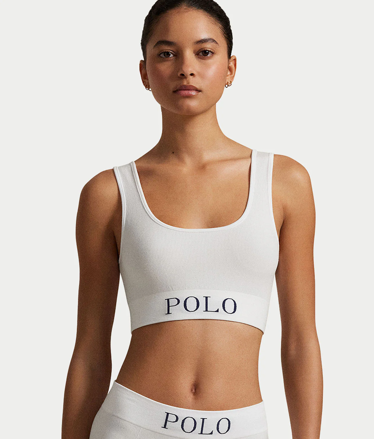Ribbed Seamless Scoop Cropped Tank - Image 7