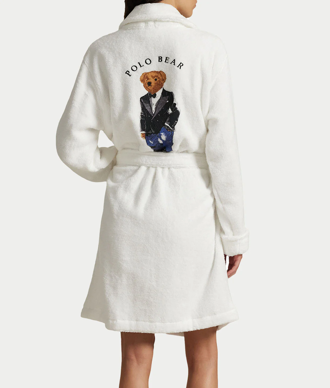 Cotton Woven Shawl Short Robe - Image 5