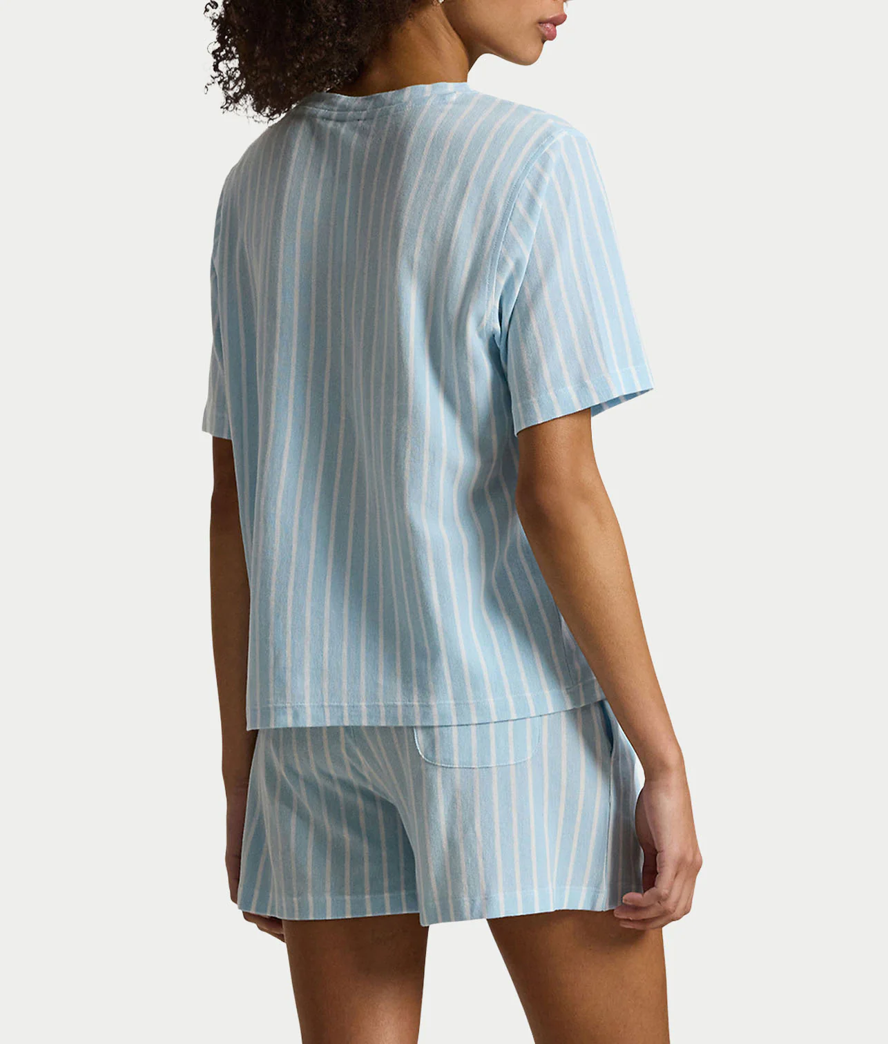 Short Sleeve Knit Short Set - Image 3