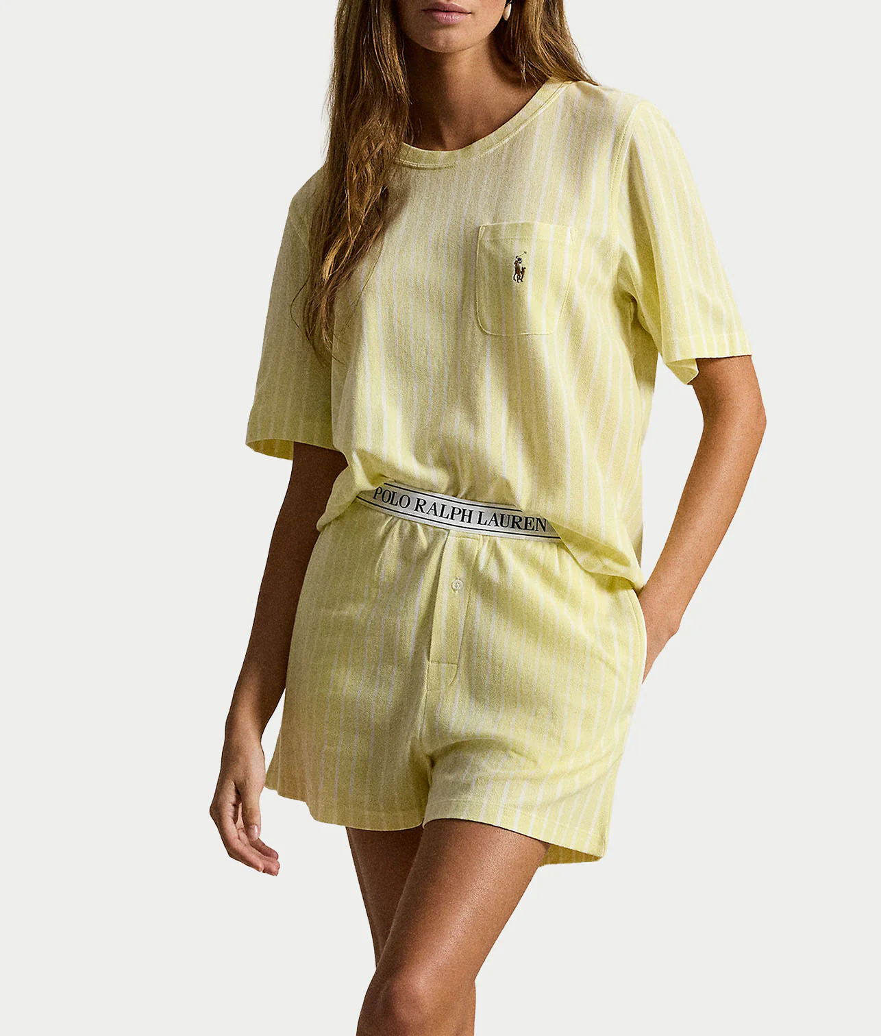 Short Sleeve Knit Short Set - Image 9