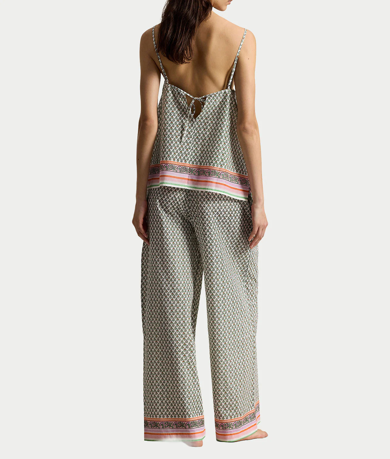 Sleep Tunic Woven Pajama Set - Image 3