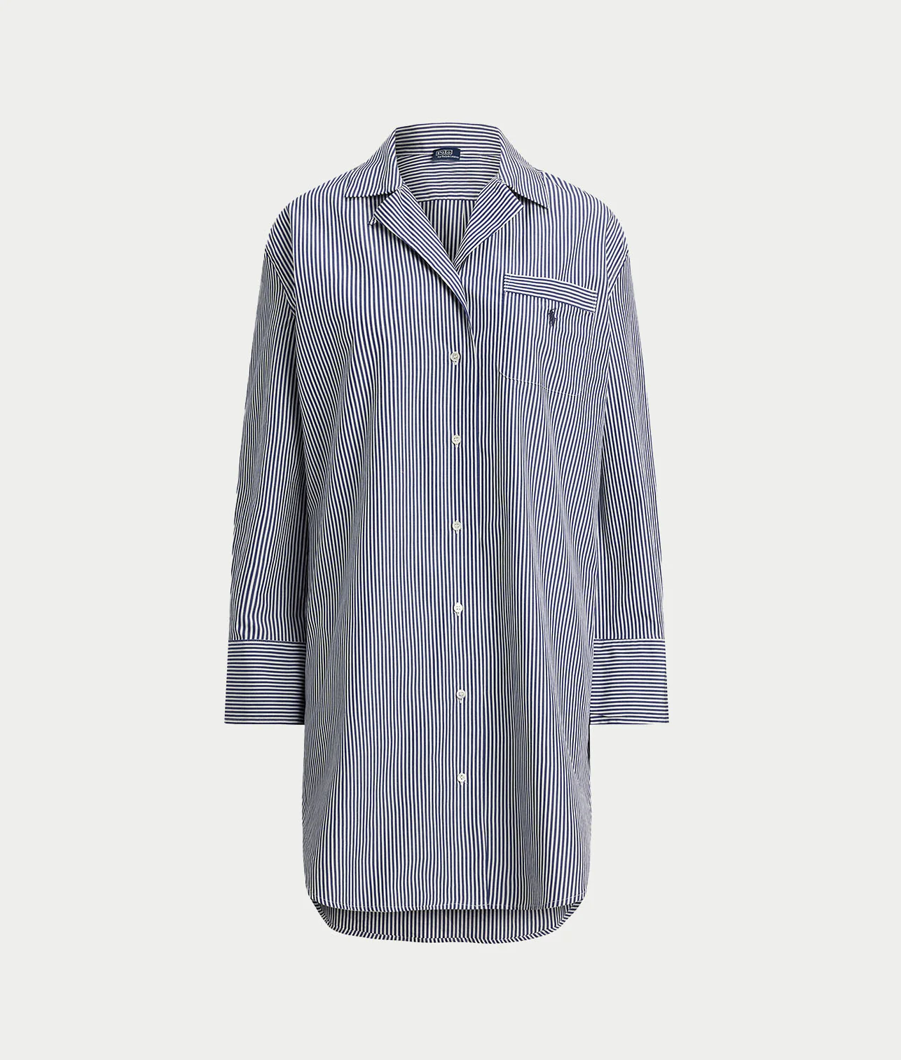 Woven Tunic Sleep Shirt - Image 4