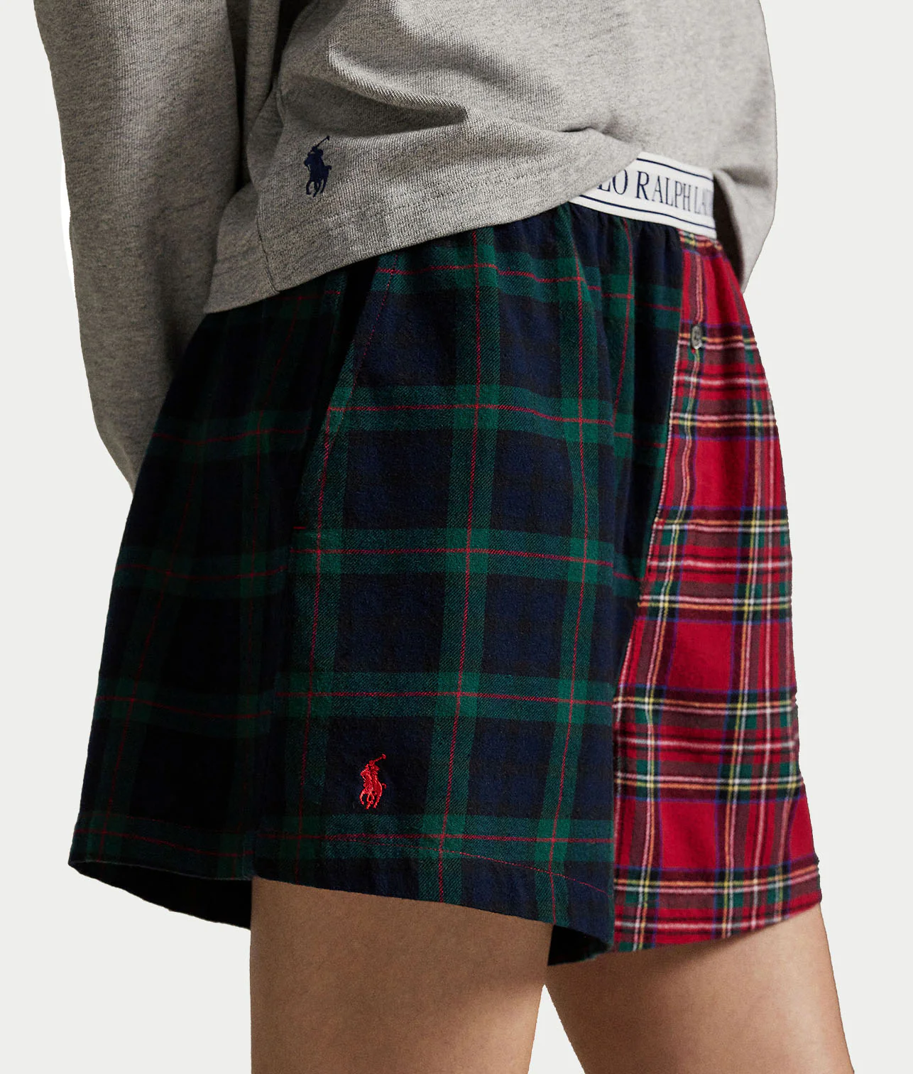 Plaid Woven Boxer - Image 3