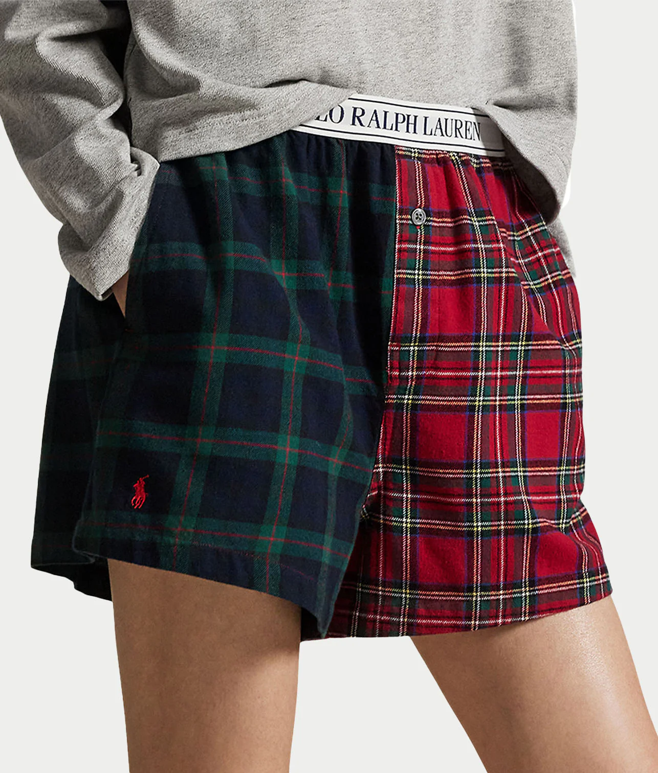 Plaid Woven Boxer - Image 4