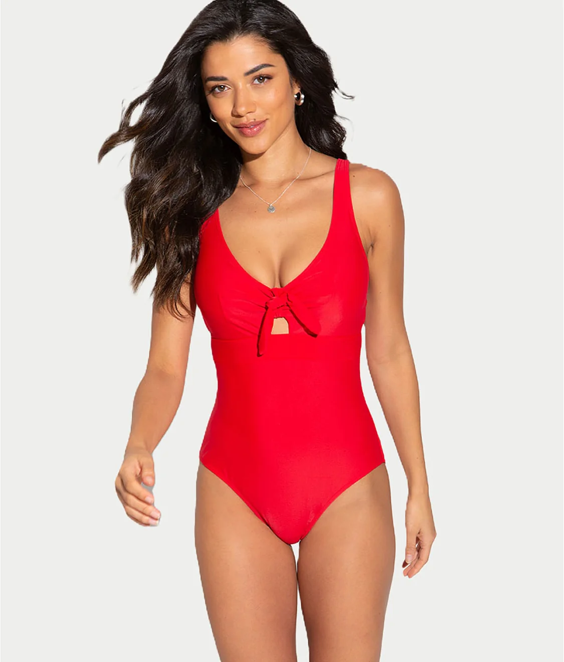 Bow Front Underwire One-Piece - Image 5