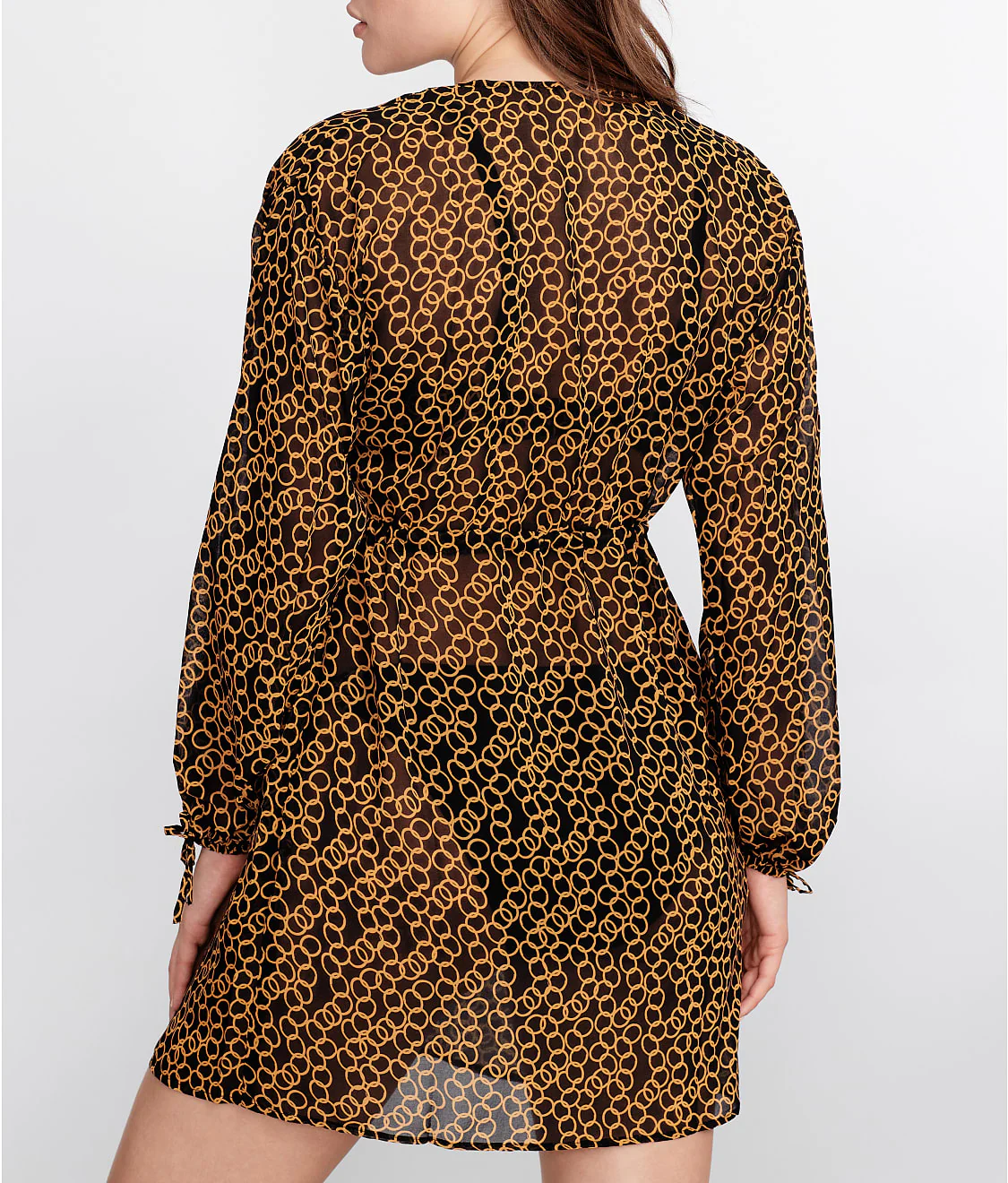 Casablanca Chiffon Kimono Cover-Up - Image 3
