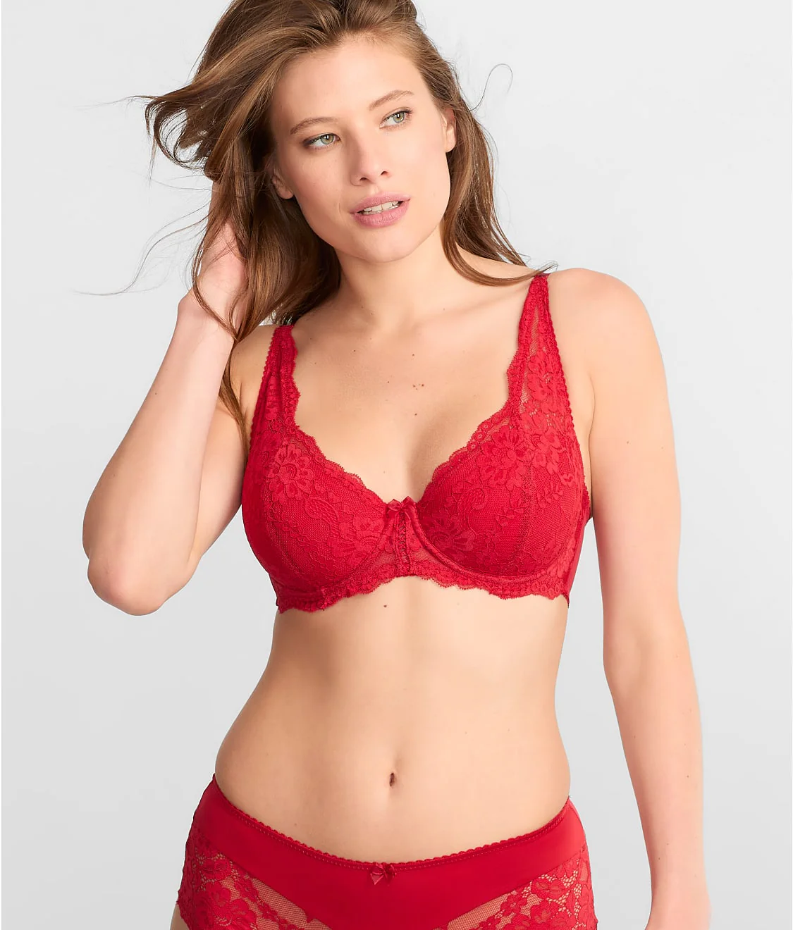 Fleur Lightly Padded High Apex Bra - Image 11
