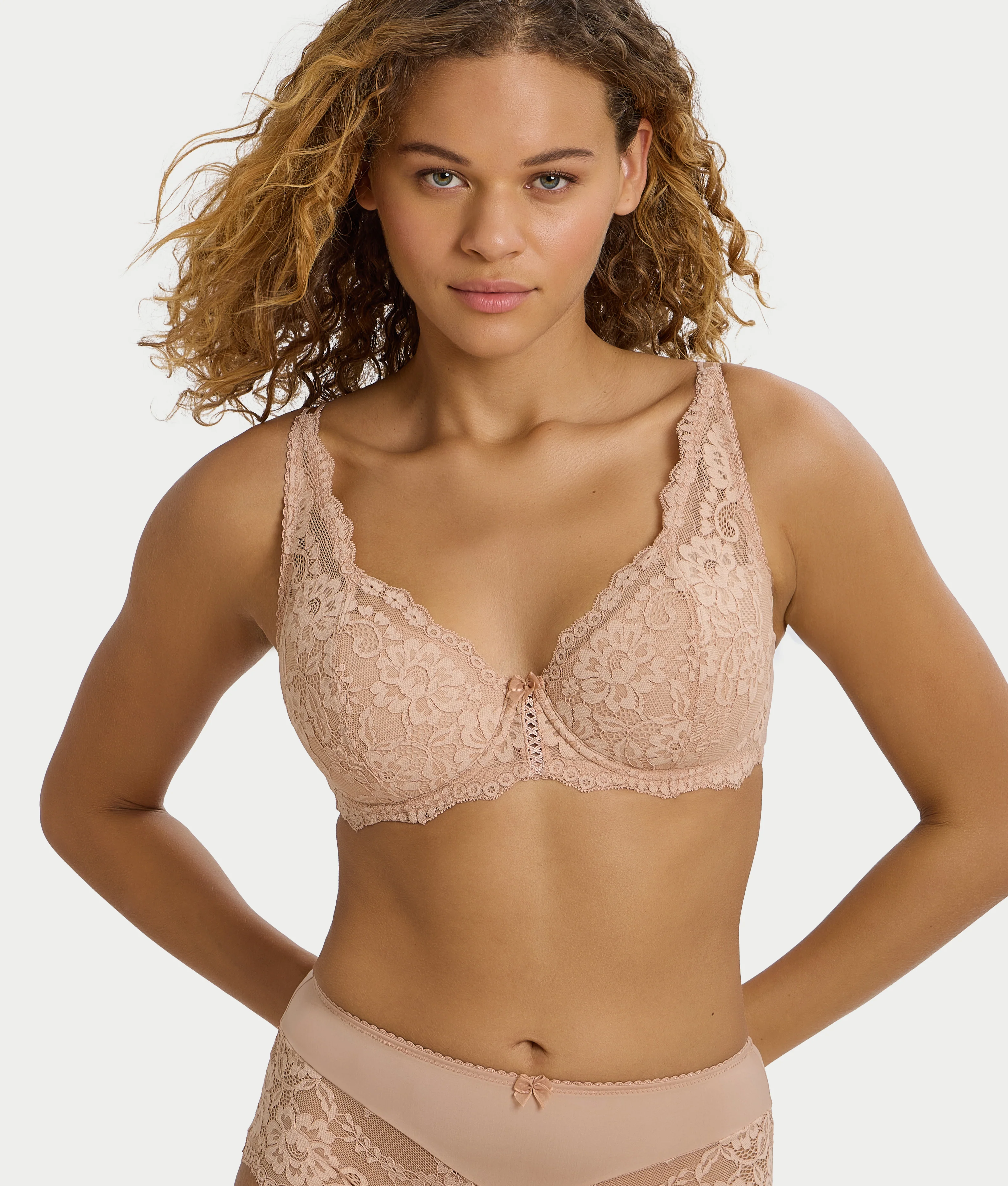 Fleur Lightly Padded High Apex Bra - Image 17