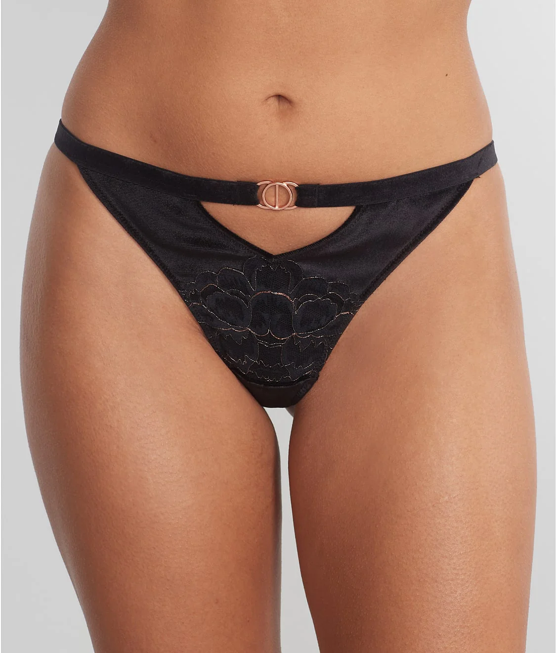 India Metallic Lace G-String - Image 3