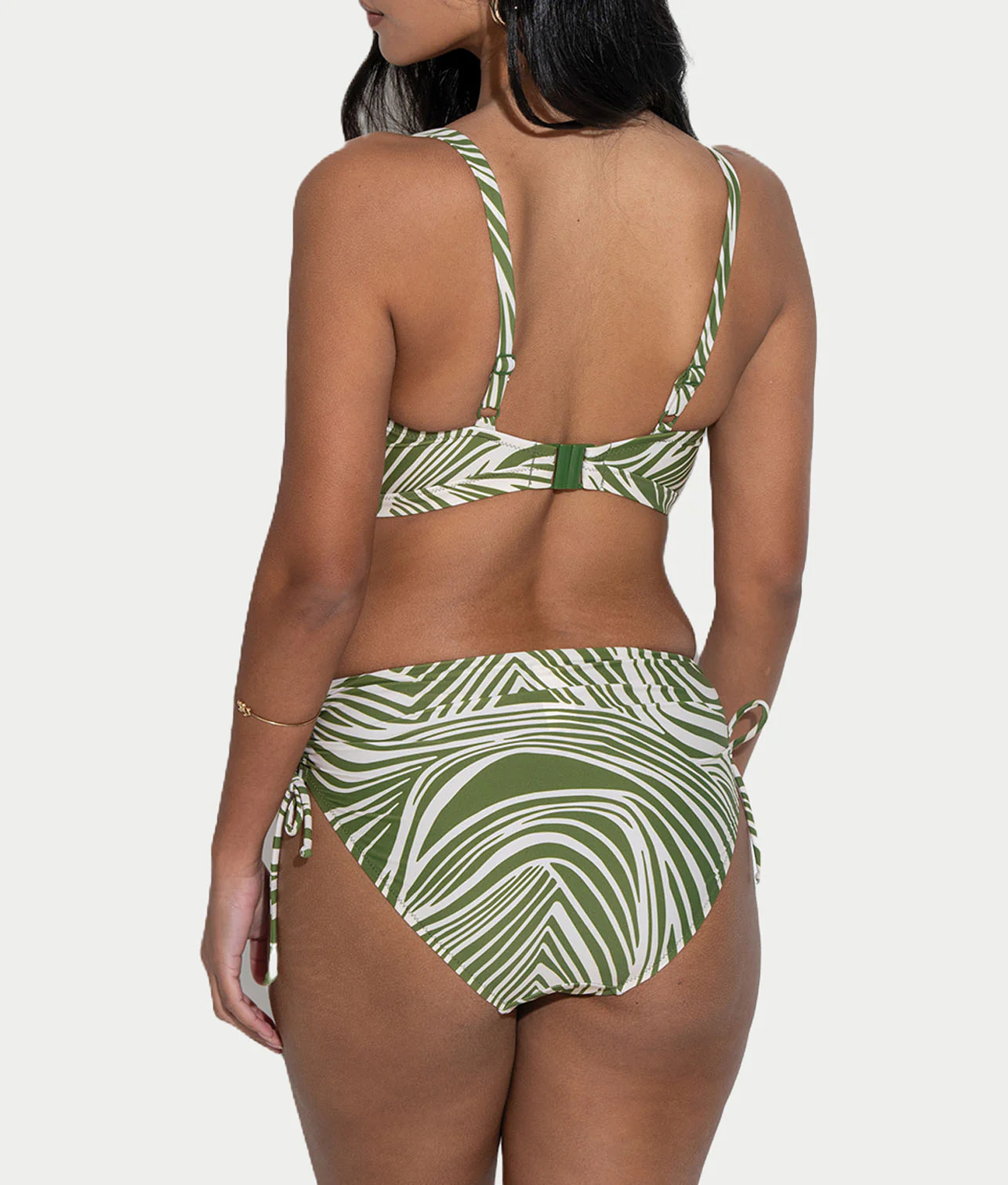 Maya Bay Adjustable High-Waist Control Bikini Bottom - Image 2