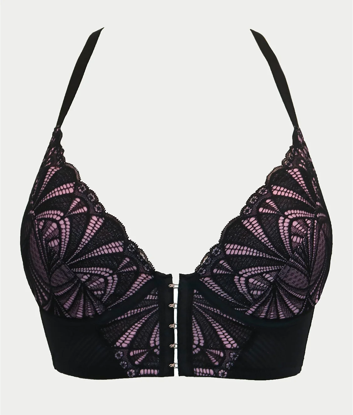 New Romance Front-Close Longline Bra - Image 5