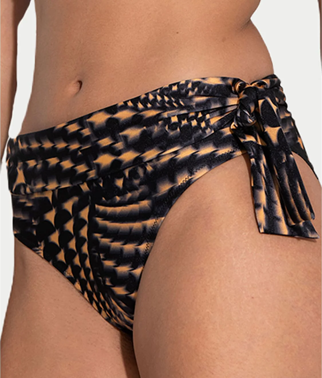 Portofino Side Tie Fold-Over Bikini Bottom - Image 3