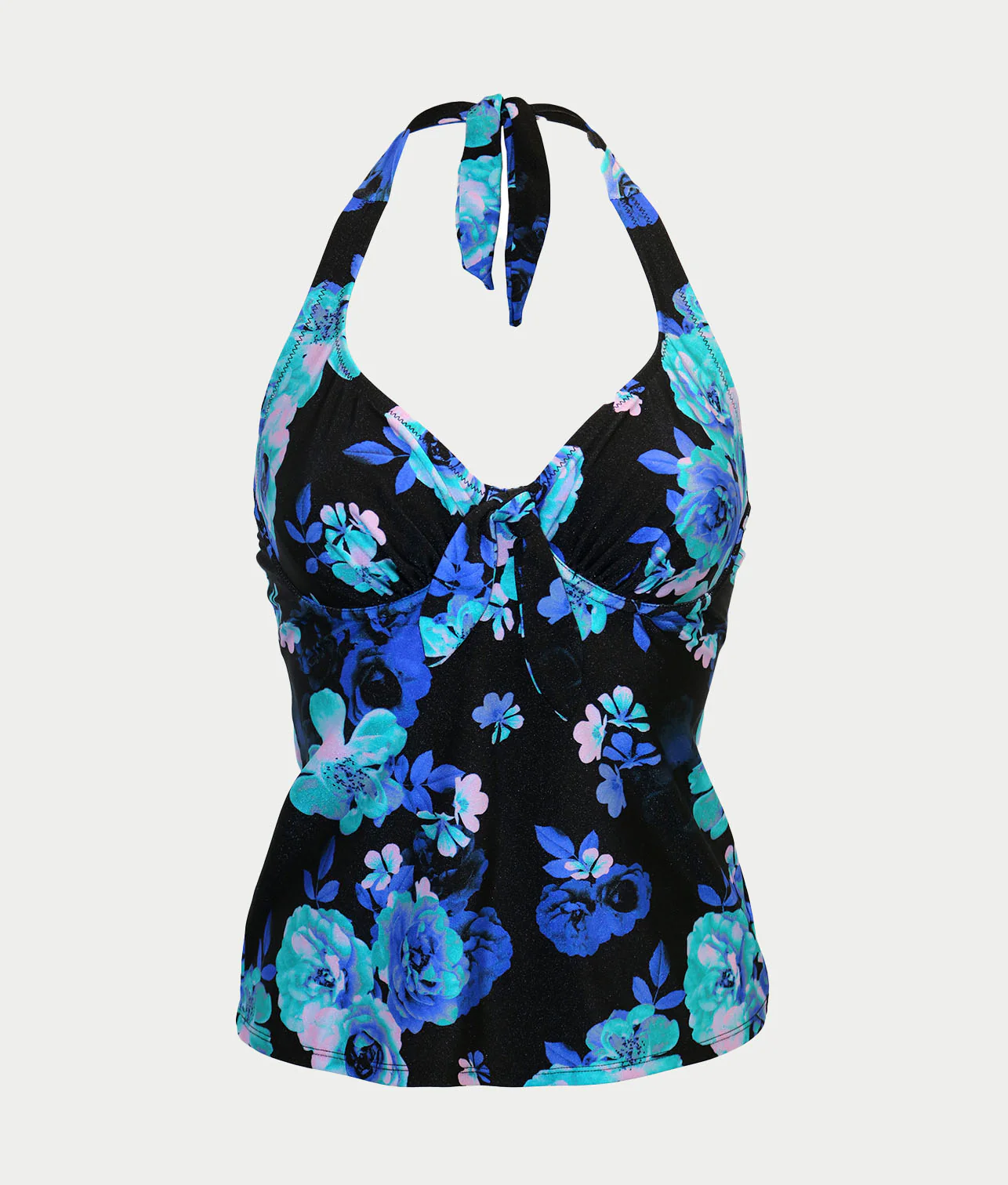 Portofino Underwire Halter Tankini Top - Image 4