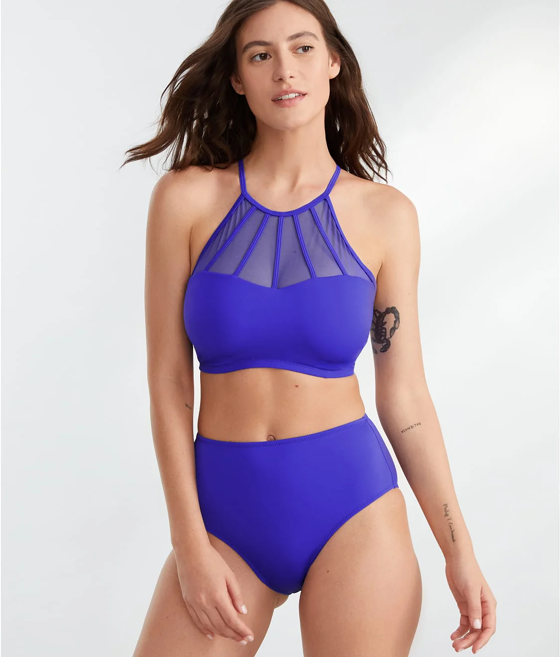 Space High Neck Bikini Top - Image 5