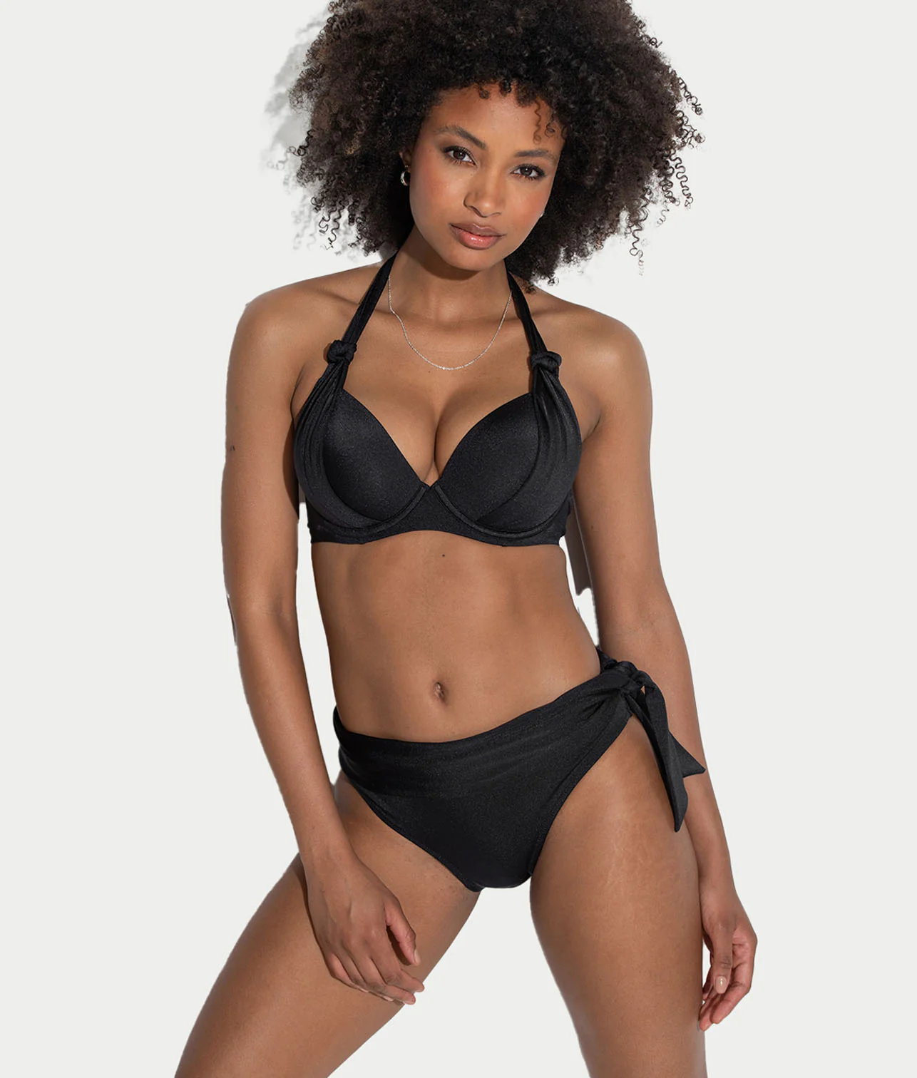 St Kitts Side Tie Fold-Over Bikini Bottom