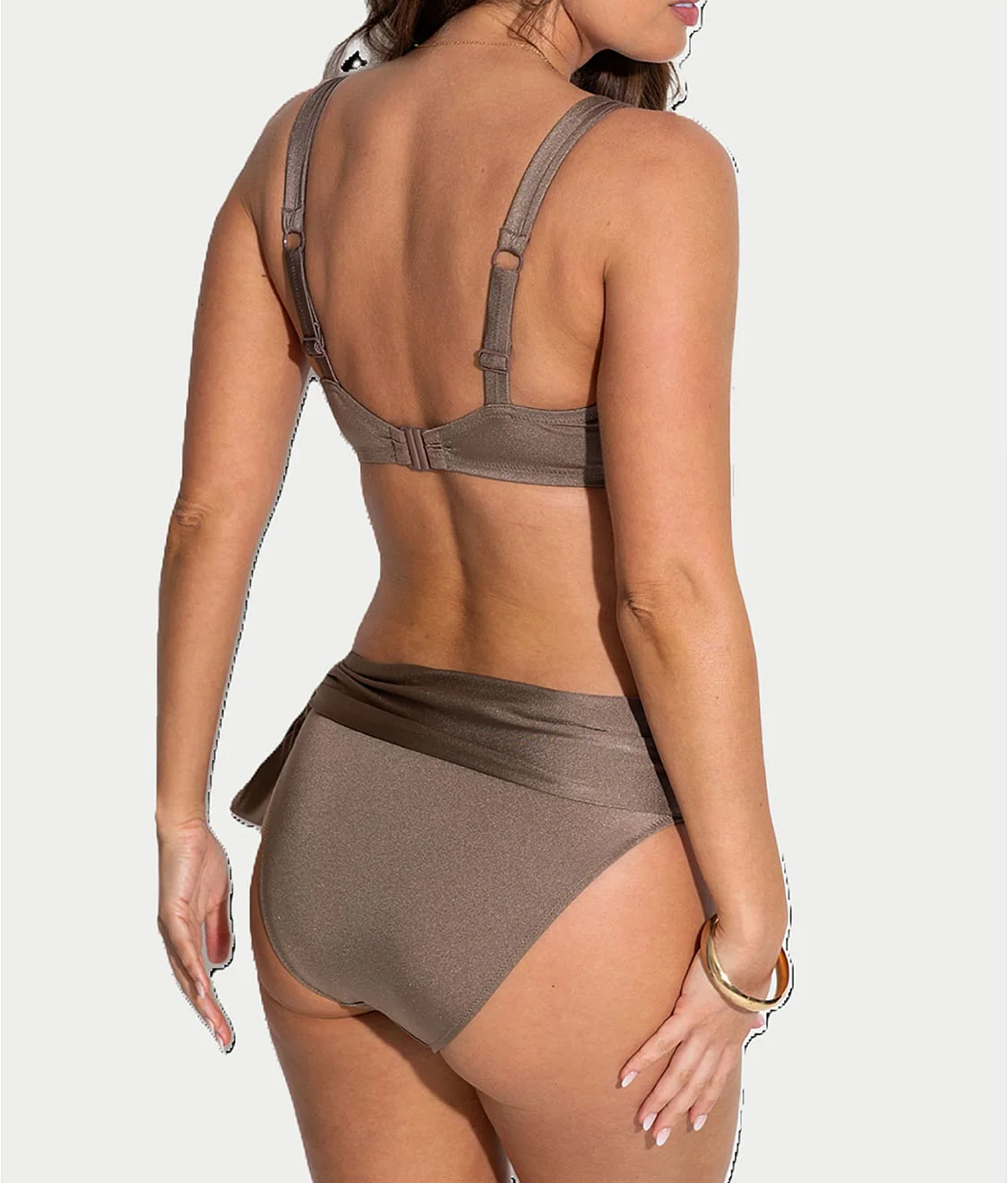 St Kitts Side Tie Fold-Over Bikini Bottom - Image 7