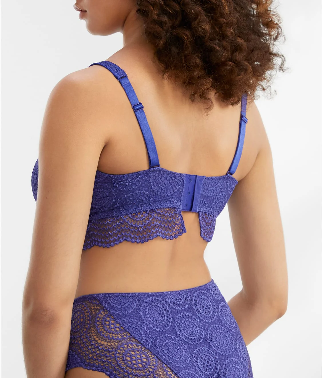 Petit Paris Plunge Longline Bra - Image 2