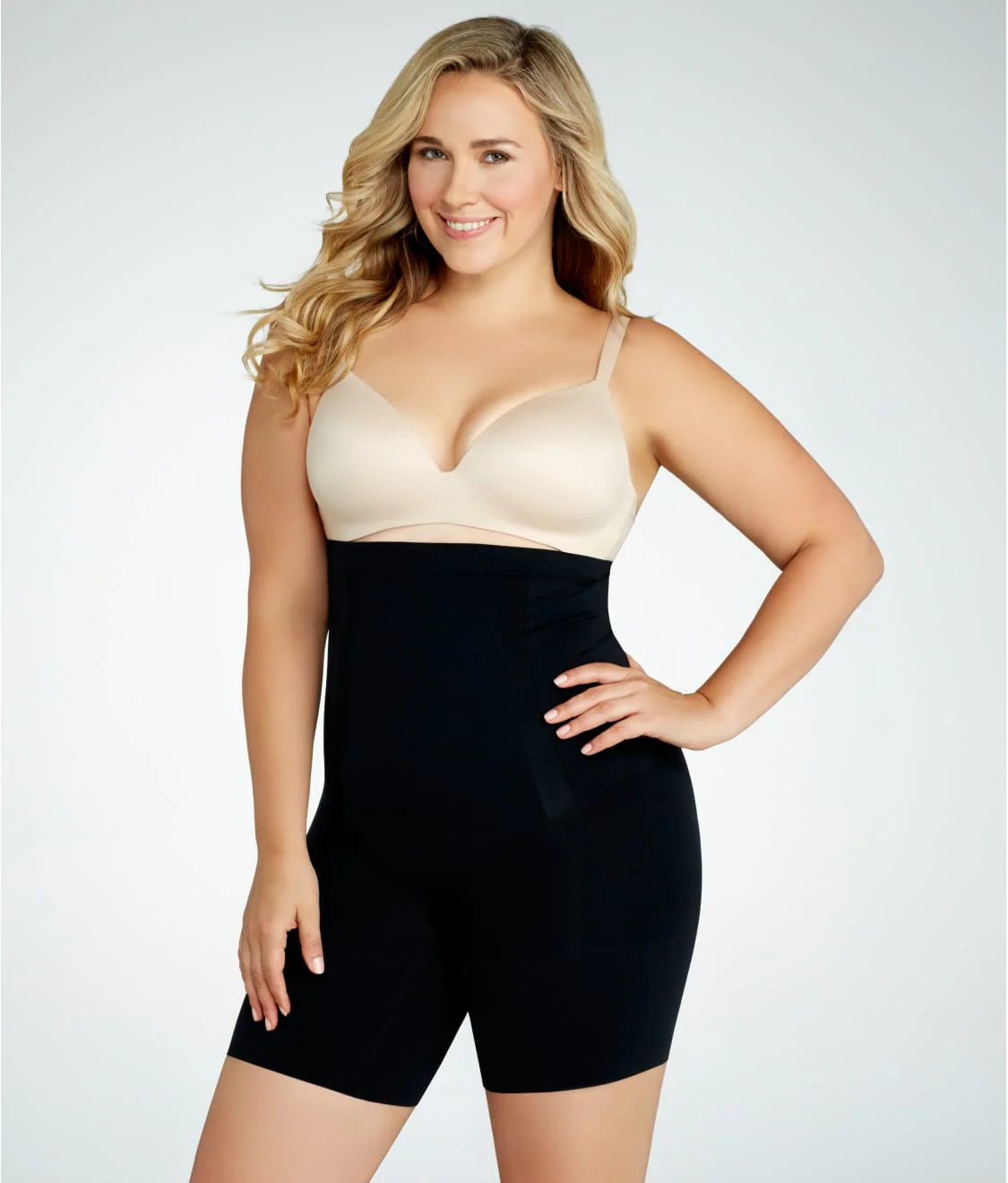 Plus Size OnCore Firm Control High-Waist Thigh Shaper - Image 3