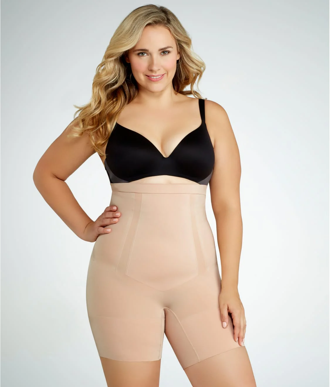 Plus Size OnCore Firm Control High-Waist Thigh Shaper - Image 6