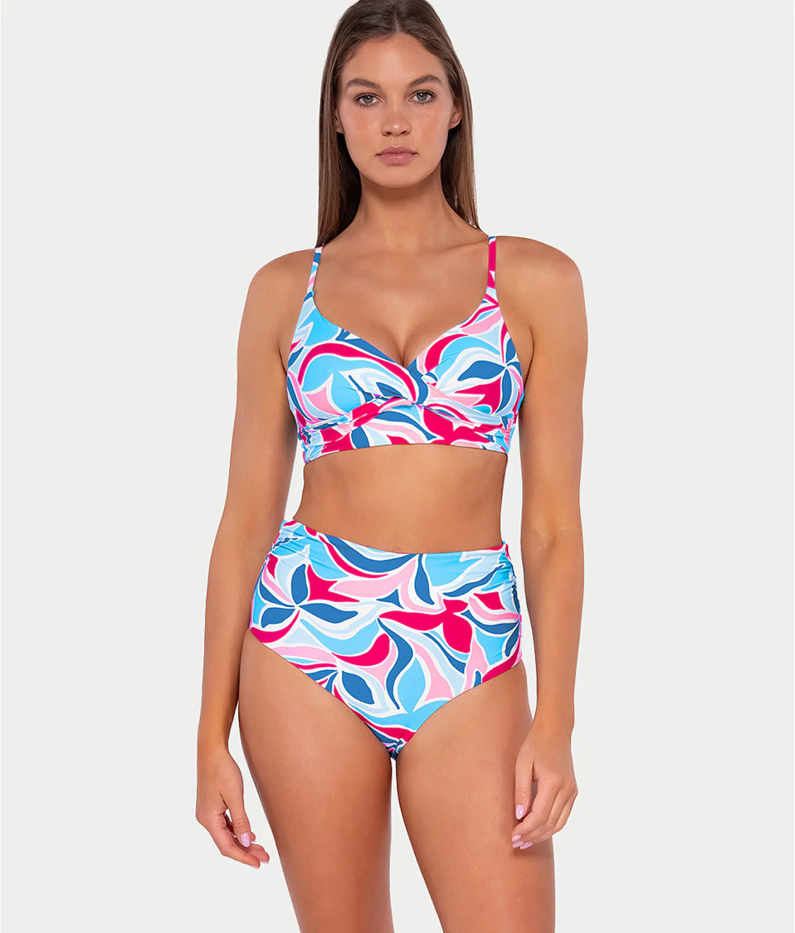 Lyla Wrap Bralette Bikini Top - Image 25