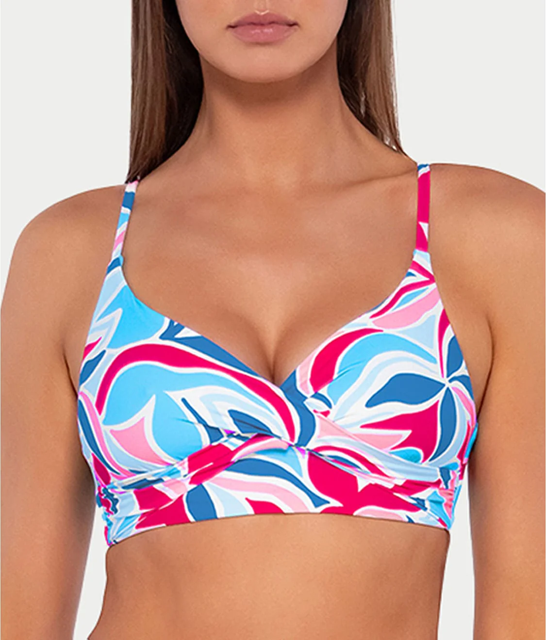 Lyla Wrap Bralette Bikini Top - Image 28