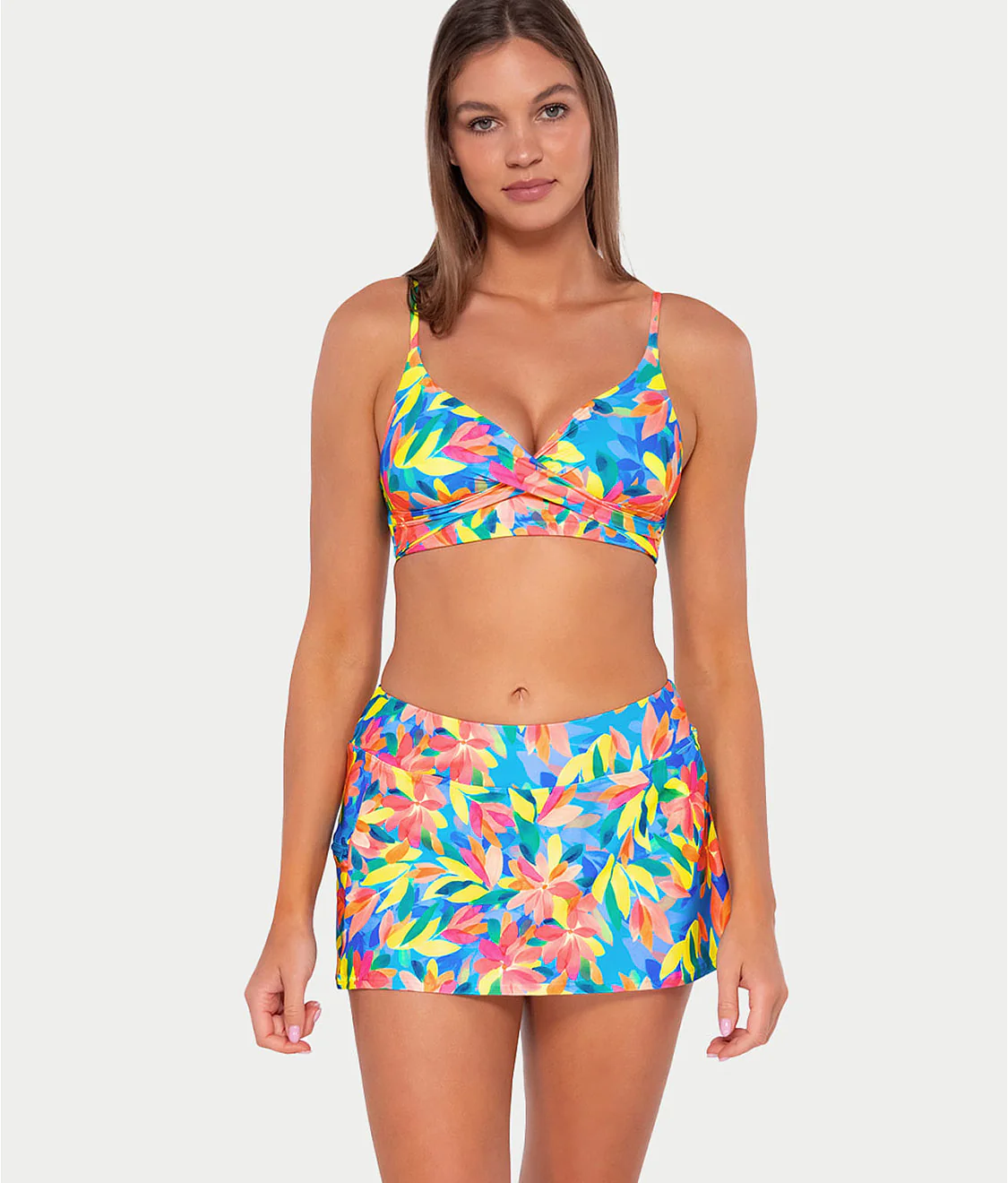 Lyla Wrap Bralette Bikini Top - Image 37
