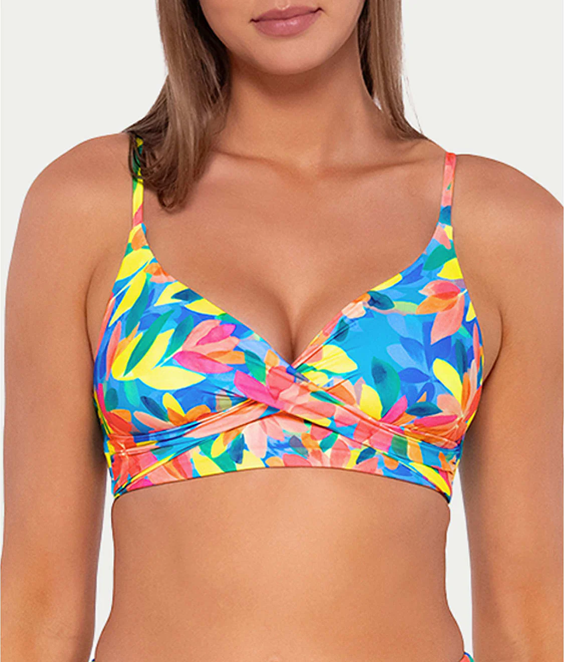 Lyla Wrap Bralette Bikini Top - Image 40