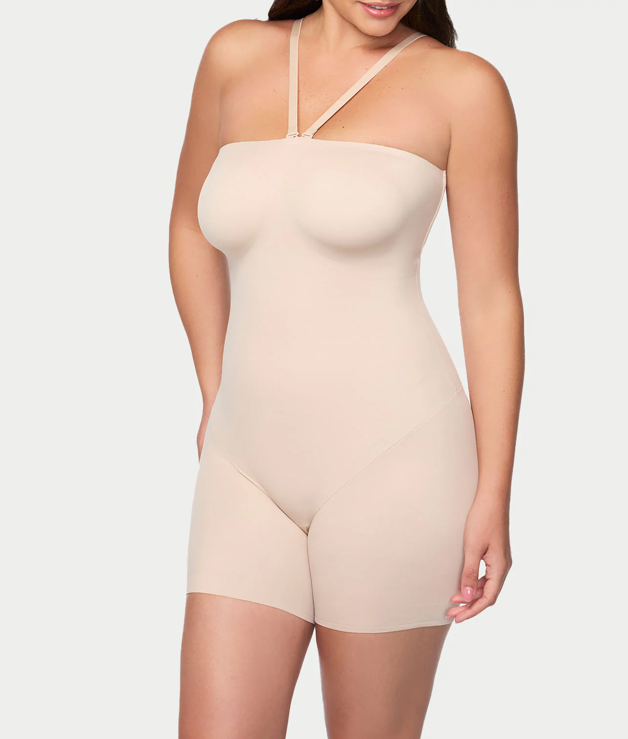 Dress Rehearsal Firm Control Mid-Thigh Strapless Body Shaper - Image 12