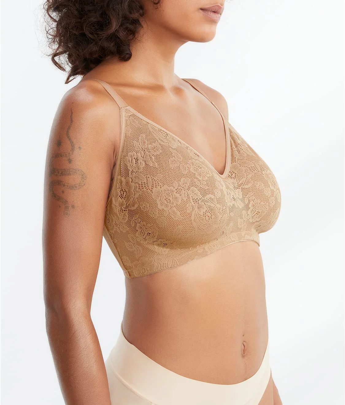 Shape of U Seamless Lace Bra - Image 10