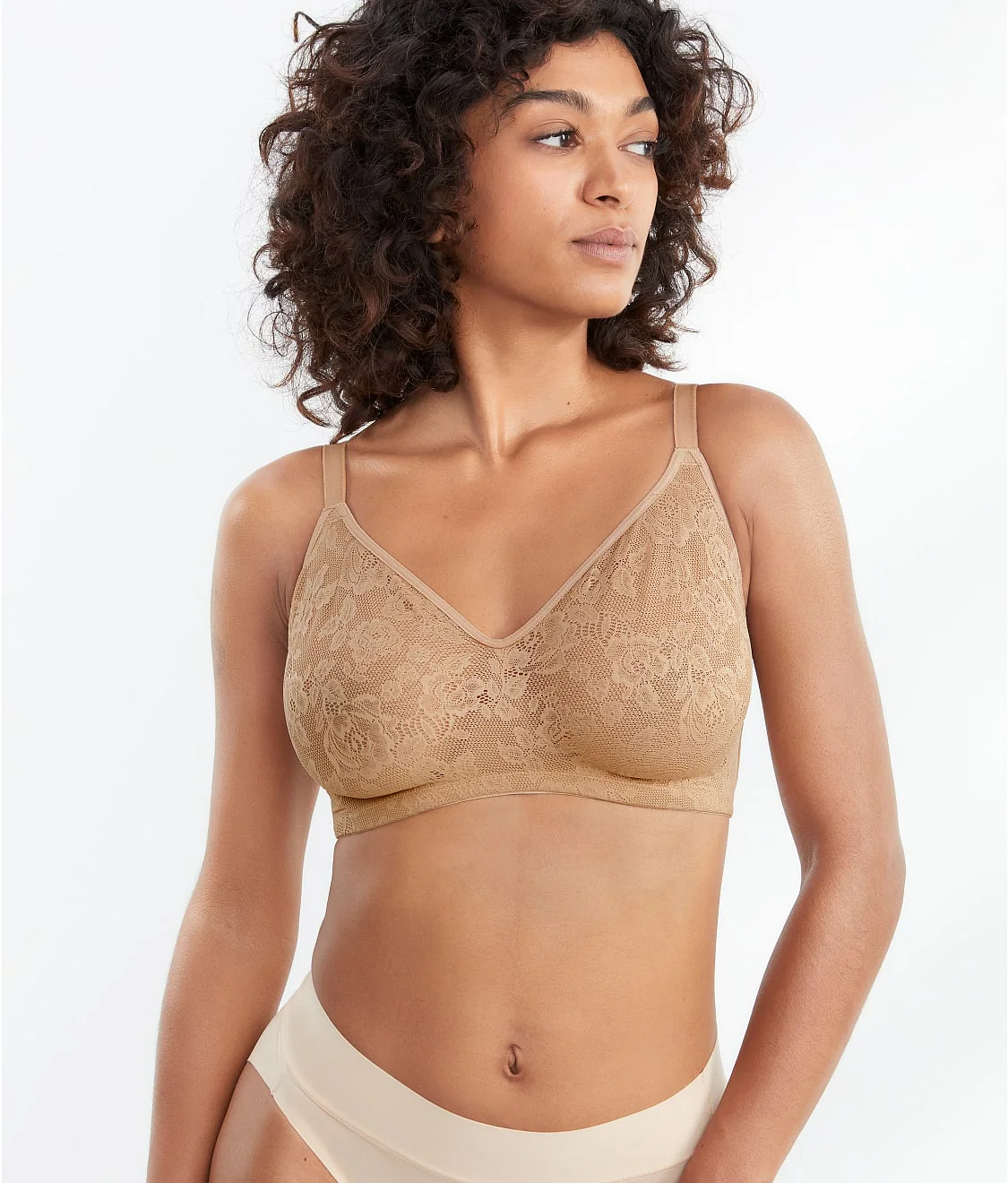 Shape of U Seamless Lace Bra - Image 8