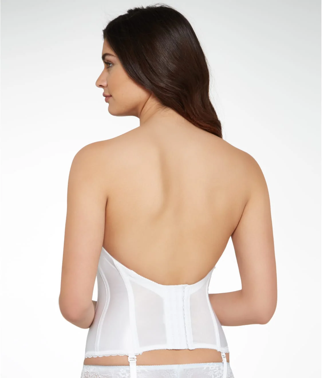 Strapless Plunge Backless Bustier - Image 2